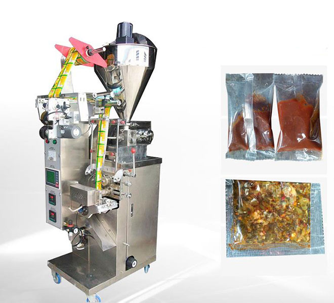 Correct operation method of automatic sauce filling and capping machine